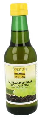 Boerjan Lijnzaad Olie 250ml Boerjan Lijnzaad Olie 250ml