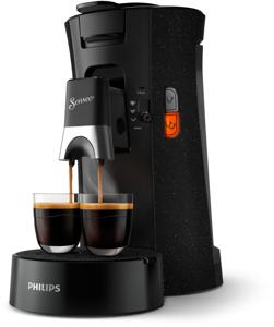 Philips SENSEO® Select koffiepadmachine CSA240/20 Eco - zwart spikkel