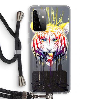 Fading: Samsung Galaxy A72 5G Transparant Hoesje met koord