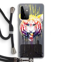 Fading: Samsung Galaxy A72 5G Transparant Hoesje met koord