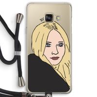 Ashley: Samsung Galaxy A3 (2016) Transparant Hoesje met koord