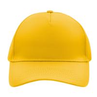Baseball pet/cap - okergeel - volwassenen - Voordelige caps - katoen Baseball pet/cap - okergeel - volwassenen - Voordelige caps - katoen
