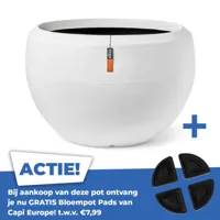 Vaas Bol Arc Granite 177x120 Wit