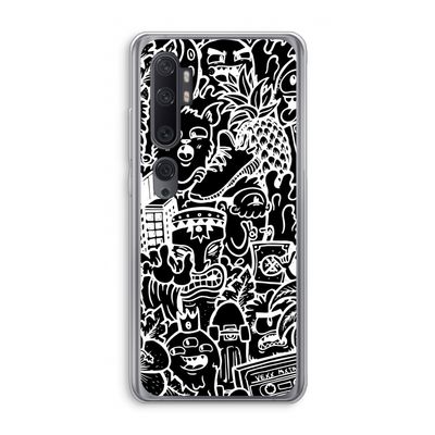 Vexx Black Mixtape: Xiaomi Mi Note 10 Pro Transparant Hoesje
