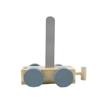 JeP kids houten treinletter I-zand