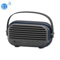NewRixing NR-3000 stijlvolle huishoudelijke Bluetooth Speaker met Hands-Free Call-functie ondersteuning TF-kaart & USB & FM & AUX (donkerblauw)