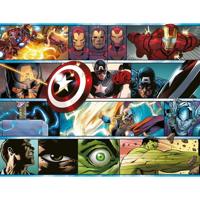 Puzzel van 2000 stukjes: The Force of the Avengers - Marvel