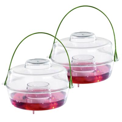 Guard and Care Wespenvanger - 4x stuks - wespenval - met hengsel - van kunststof - 13 cm