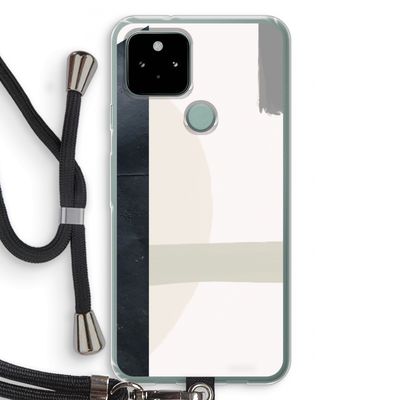 Baca: Pixel 5 Transparant Hoesje met koord