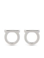 Ferragamo puces d'oreilles Gancini - Argent