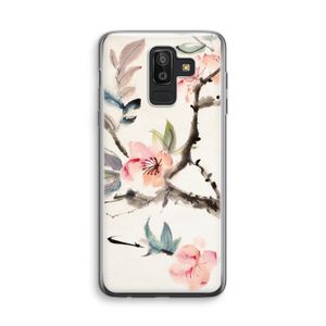 Japanse bloemen: Samsung Galaxy J8 (2018) Transparant Hoesje