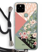 Sweet heaven geometrics: Pixel 5 Transparant Hoesje met koord