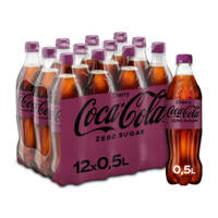 Coca-Cola zero cherry pet (12x 50cl)