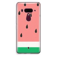 Watermeloen: HTC U12+ Transparant Hoesje