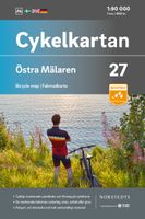 Fietskaart 27 Cykelkartan Östra Mälaren east | Norstedts - thumbnail