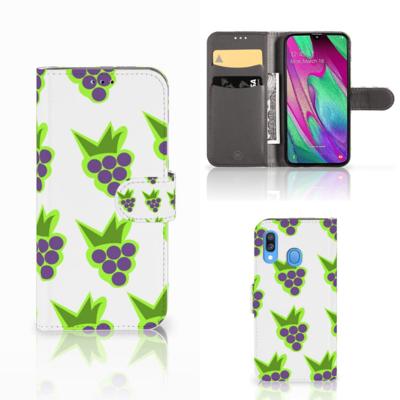 Samsung Galaxy A40 | Book Cover | Druiven