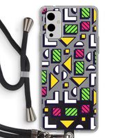 8-bit N°4: OnePlus 9 Transparant Hoesje met koord