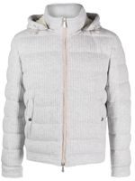 Eleventy wool-cashmere puffer jacket - Gris - thumbnail