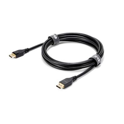 club3D CAC-1093 DisplayPort Adapter [1x DisplayPort stekker - 1x DisplayPort stekker] Zwart 3 m