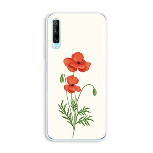 Red poppy: Huawei P Smart Pro Transparant Hoesje