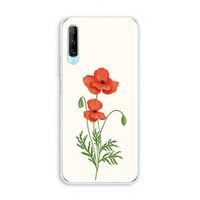 Red poppy: Huawei P Smart Pro Transparant Hoesje
