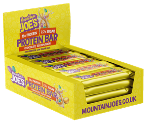 Mountain Joe&apos;s Protein Bar Chocolate Eggsplosion (12 x 55 gr)