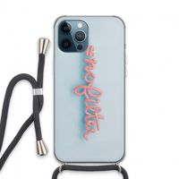 #nofilter: iPhone 13 Pro Max Transparant Hoesje met koord