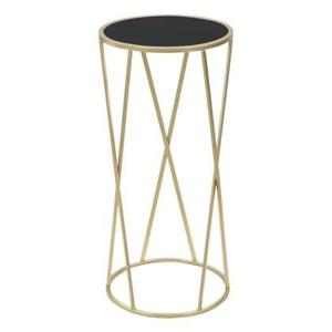 Mauro Ferretti Glam simple Ronde tafel in goud metaal