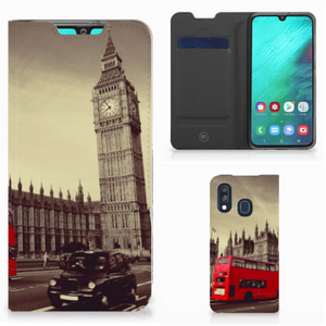 Samsung Galaxy A40 Book Cover Londen