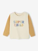 T-shirt baby lange mouwen okergeel