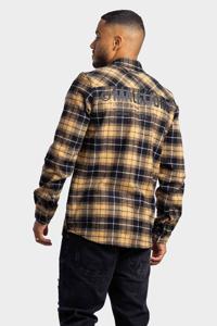 Malelions Workshop Flannel Heren Bruin - Maat S - Kleur: ZwartBruin | Soccerfanshop