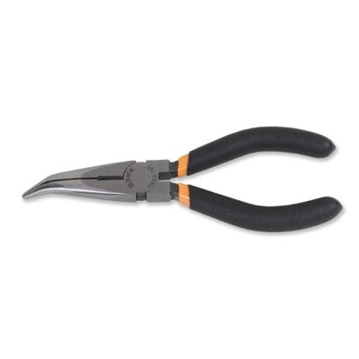 Beta 1168G 160 Telefoontangen | lange gebogen halfronde bekken | handgreep voorzien van dubbel gelaagde anti slip PVC | industriële afwerking -