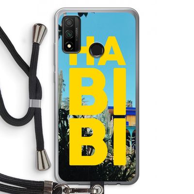 Habibi Majorelle : Huawei P Smart (2020) Transparant Hoesje met koord