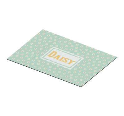 Kinderen daisy patroon bloemen vinyl placemats