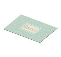 Kinderen daisy patroon bloemen vinyl placemats