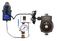 Grundfos UPA drukverhogingspomp 15-90N met Pressure Switch en onderdrukbeveiliging, flenslengte 160 mm, 230 V, 50 Hz