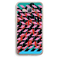 Skew Blush 2: Samsung Galaxy J3 (2016) Transparant Hoesje