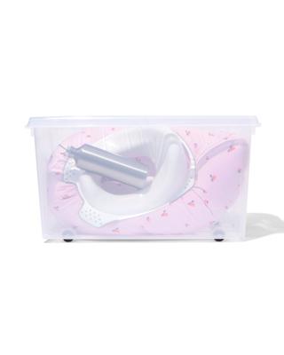 HEMA Opbergbox Paris transparant 70L