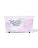 HEMA Opbergbox Paris transparant 70L