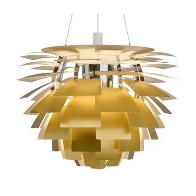 Louis Poulsen PH Artichoke 840 Hanglamp - 3000K Dali - int. driver - Messing