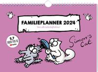 Simon's Cat familieplanner - 2024 - Spiraalgebonden (9789464325690)