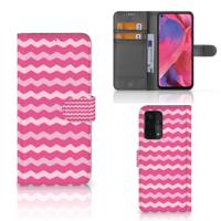 OPPO A54 5G | A74 5G | A93 5G | Telefoon Hoesje | Waves Pink