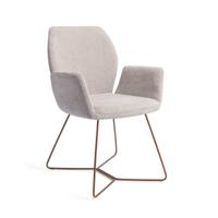 Jesper Home Eetkamerstoel 'Misaki' Beehive Rose, kleur Pretty Plaster