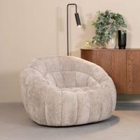 LABEL51 Fauteuil Cloud - Stone - Elite - 1-Zits LABEL51 Fauteuil Cloud - Stone - Elite - 1-Zits
