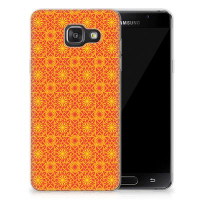 Samsung Galaxy A3 2016 TPU bumper Batik Oranje Samsung Galaxy A3 2016 TPU bumper Batik Oranje
