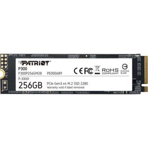 Patriot Memory P300P256GM28 internal solid state drive 256 GB M.2 PCI Express NVMe