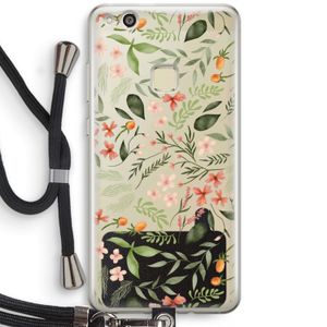 Sweet little flowers: Huawei Ascend P10 Lite Transparant Hoesje met koord