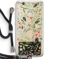 Sweet little flowers: Huawei Ascend P10 Lite Transparant Hoesje met koord