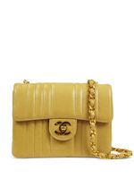 CHANEL Pre-Owned sac porté épaule Mademoiselle (1992) - Jaune