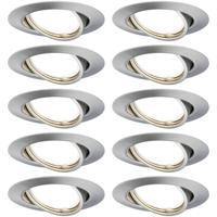 Paulmann 93399 LED-inbouwlamp LED GU10 IJzer (geborsteld)